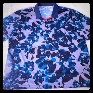 Adidas Golf Polo Hawaiian shirt XXL